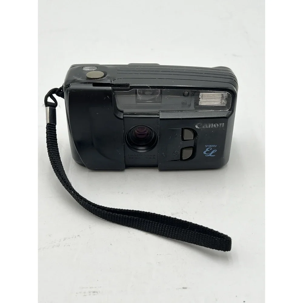 Canon Snappy EZ 35mm Point & Shoot Film Camera f/3.8 Lens Tested Works